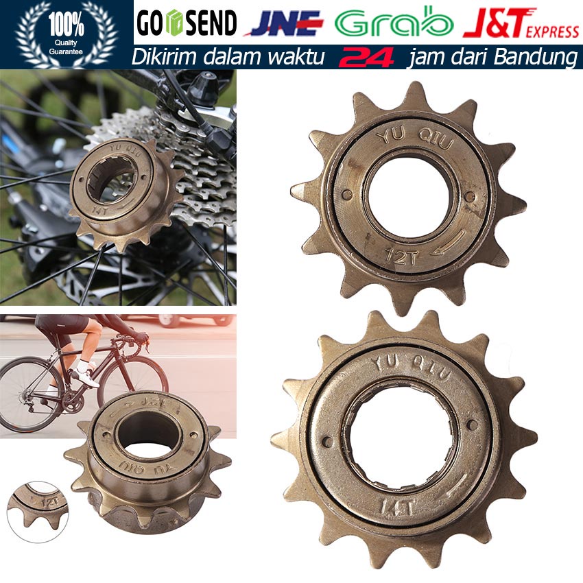 12/14T Freewheel Gir Gear Sprocket Sepeda Single Speed