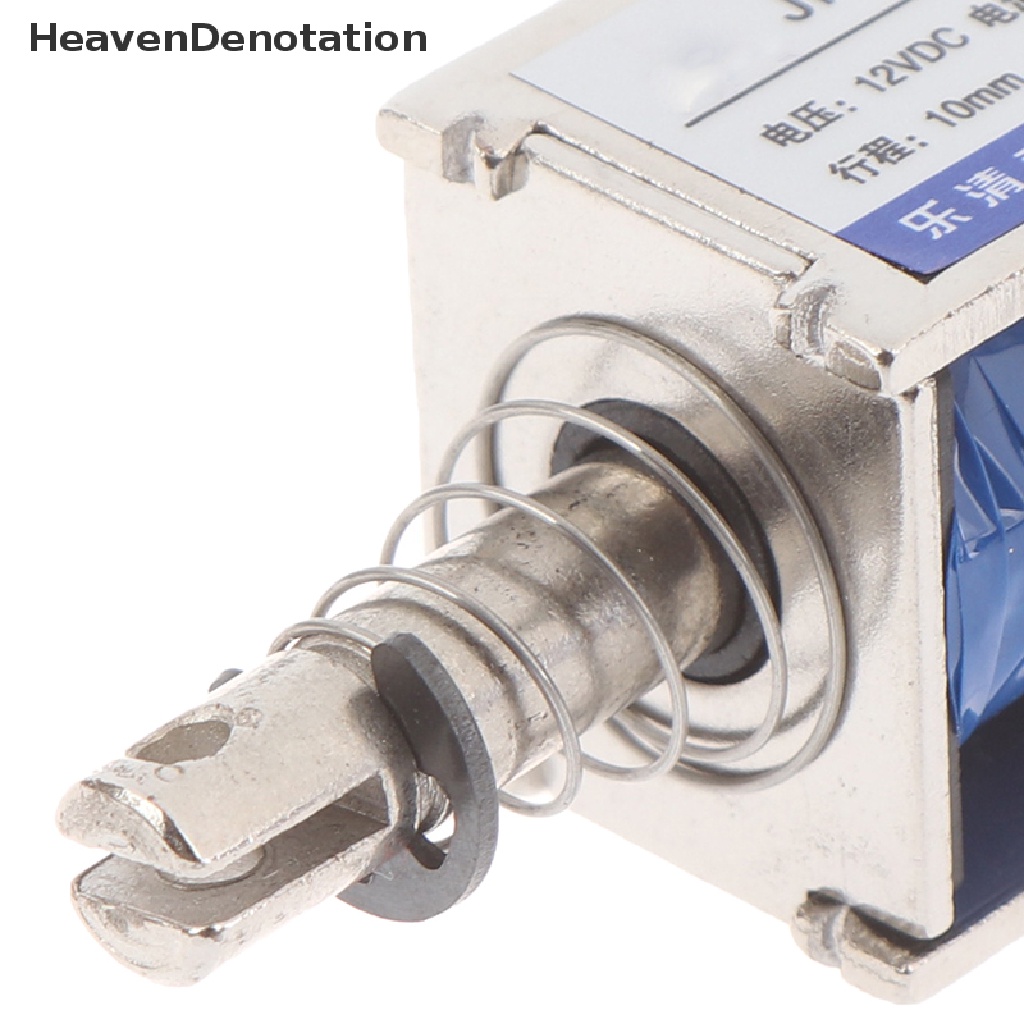 [HeavenDenotation] Jf-0826b 12V/2A 10mm 20N push pull Tipe open frame solenoid electro HDV