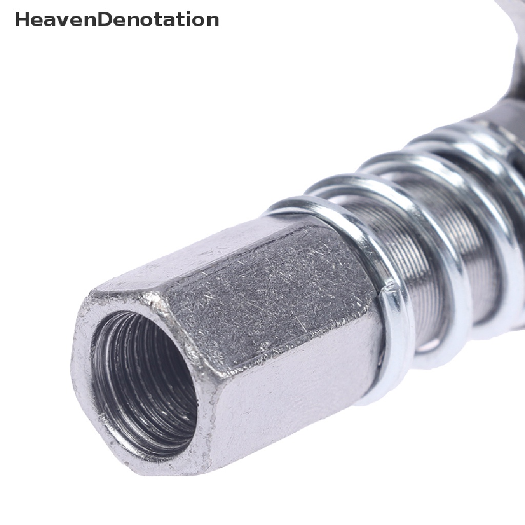 [HeavenDenotation] Grease Coupler Heavy-Duty Quick Release Grease Gun Coupler NPTI/810000Psi HDV