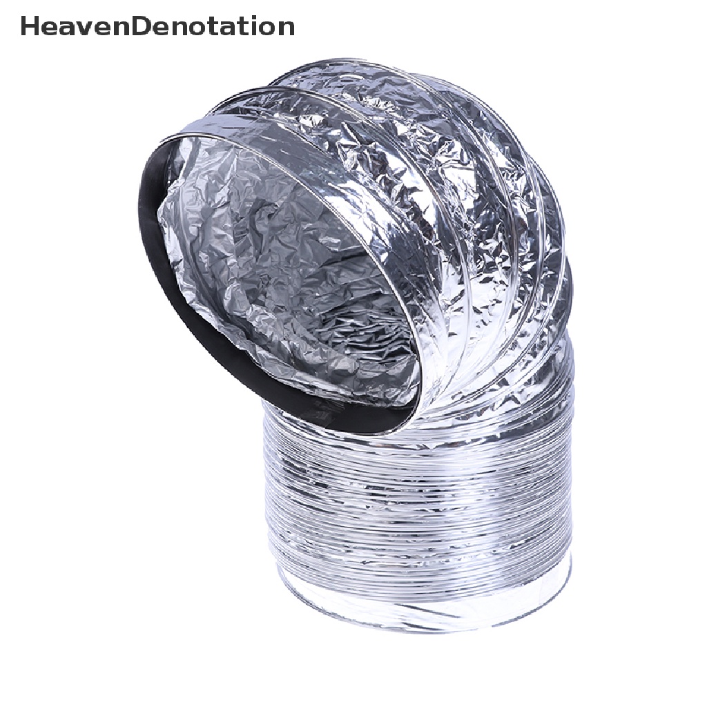 [HeavenDenotation] 3.1inch Flex Air Aluminium Foil Ducg Selang Ventilasi Pengering Untuk Ventilasi 1.5M HDV