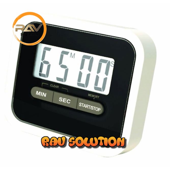 Aihogard Timer Mini Digital Dapur Countdown Timer - SET A RAV SOLUTION