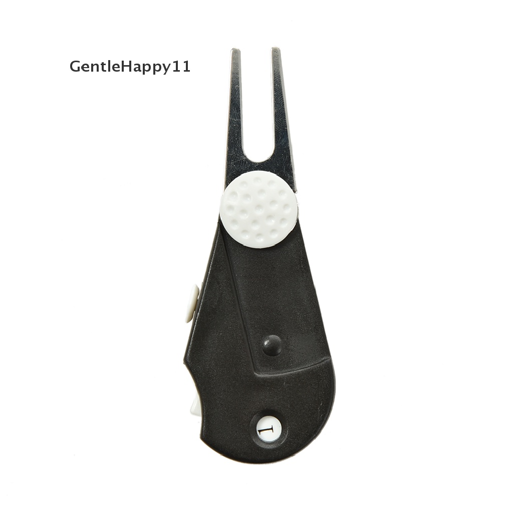 Gentlehappy Sikat Pembersih 5in1 Golf Multi Fungsi Bola Divot Kit Pocket Cleaner Tool id