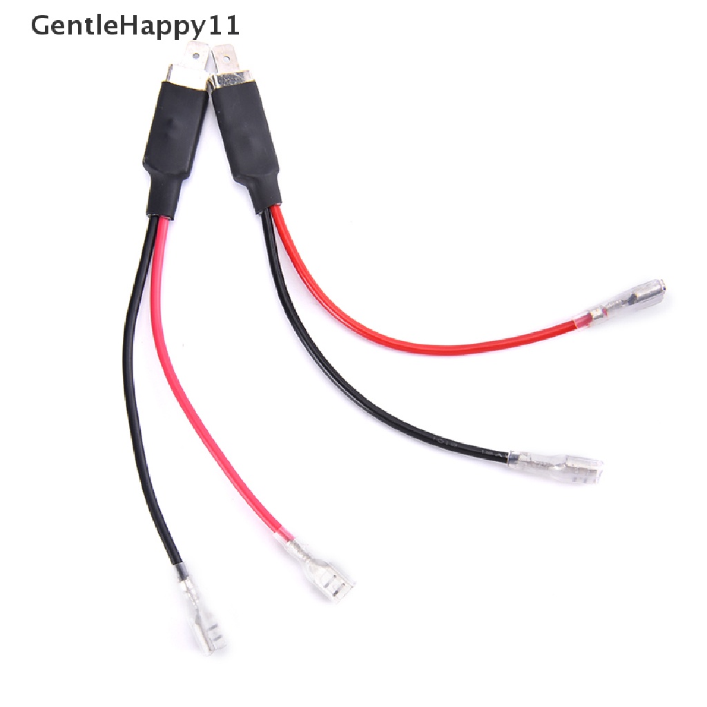 Gentlehappy 2X LED H1 Pengganti Single Converter Wiring Connector Jalur Konversi Kabel id