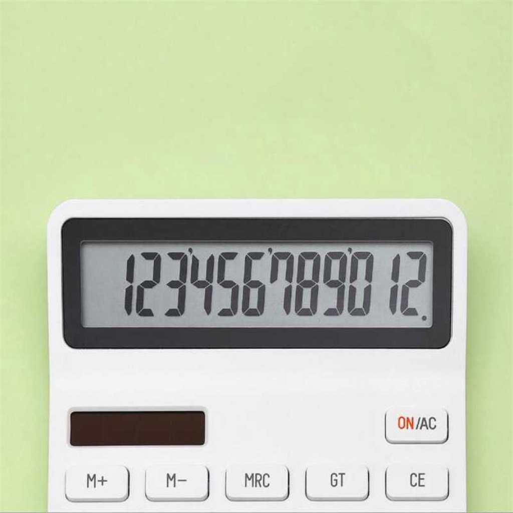 Kalkulator 10 digit Calculator Toko Pasar Automatic Shutdown 2 Daya