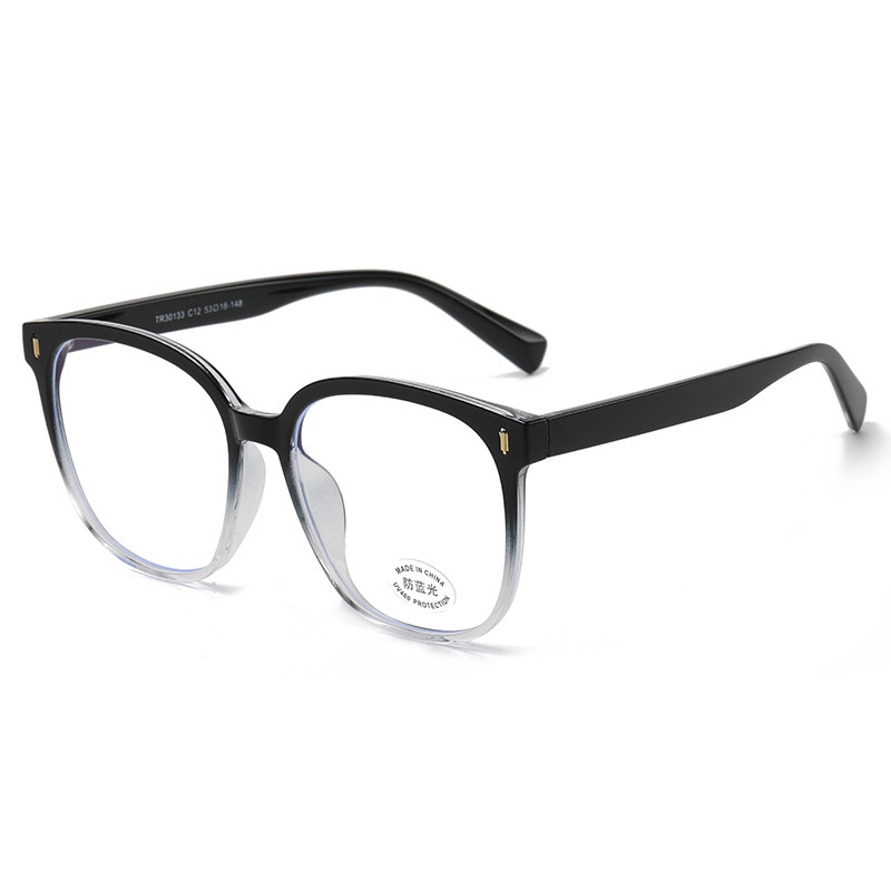 Kacamata Fashion TR90 Oversize Frame anti Radiasi eyeglasses