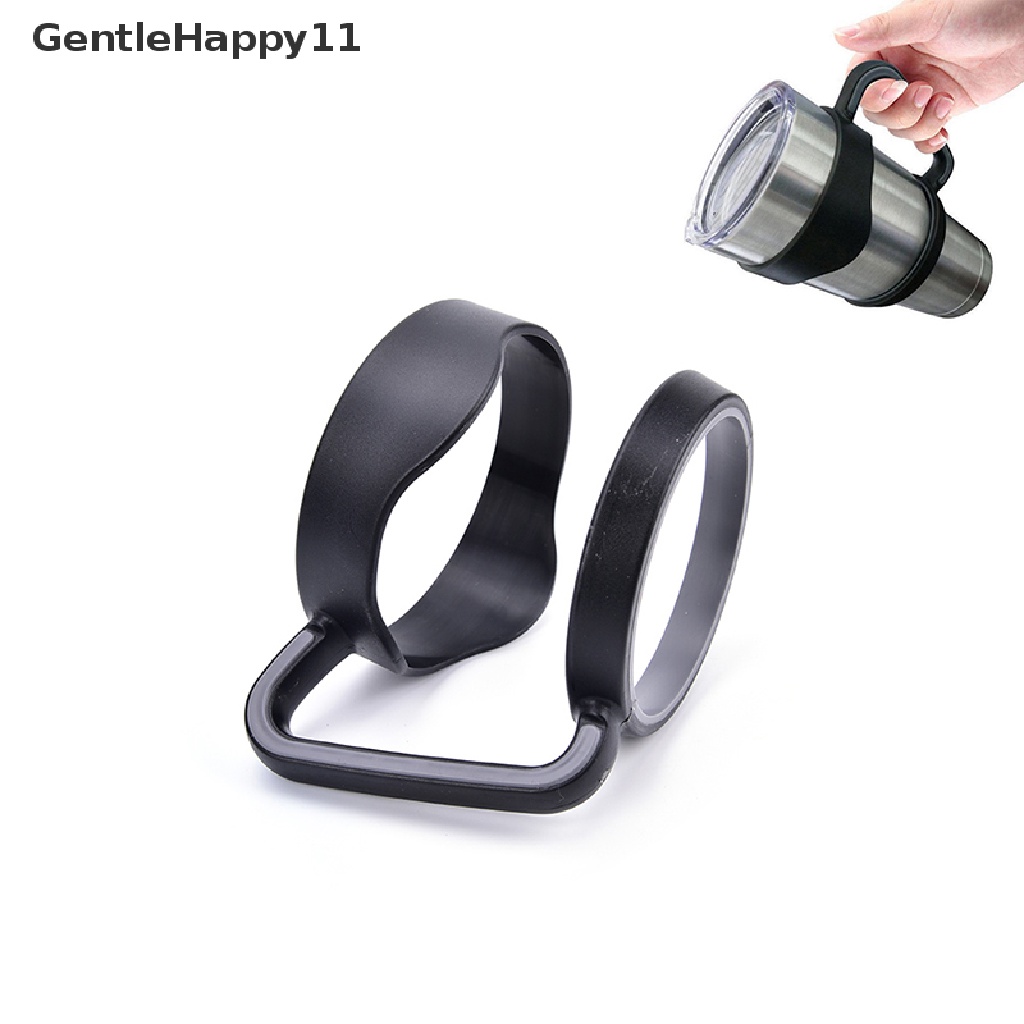 Gentlehappy Handle Untuk 30Oz stainless steel yeti insulated tumbler mug Cangkir Kopi 1pc Sedotan holder Tutup Gelas Pengganti 30Oz Warna Hitam Untuk yeti  1pc Handle Untuk 30Oz Belum