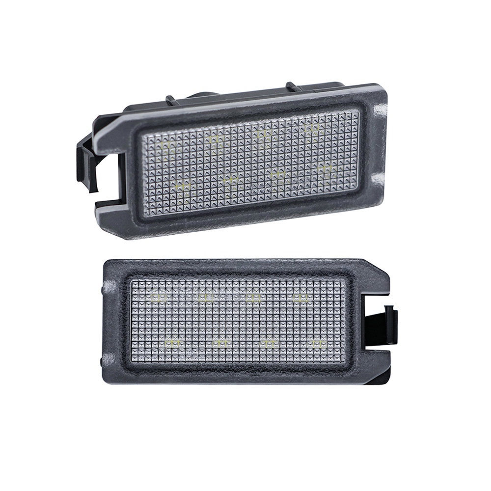 2pcs Lampu Plat Nomor LED Untuk Jeep Grand Cherokee Compass Patriot Untuk Maserati Levante Untuk Fiat500Untuk Dodge Viper