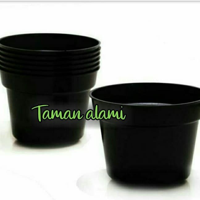 pot tanaman hias plastik diameter 30x30 cm / TERMURAH