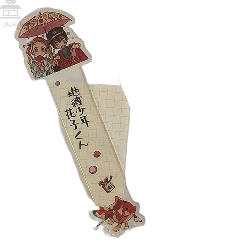 Agustina Hanako-kun Anime Bookmark Lucu Alat Tulis Daily Life Planner Stiker Nota Pesan Alas Tulisan Perlengkapan Sekolah Perlengkapan Belajar Bantu Membaca
