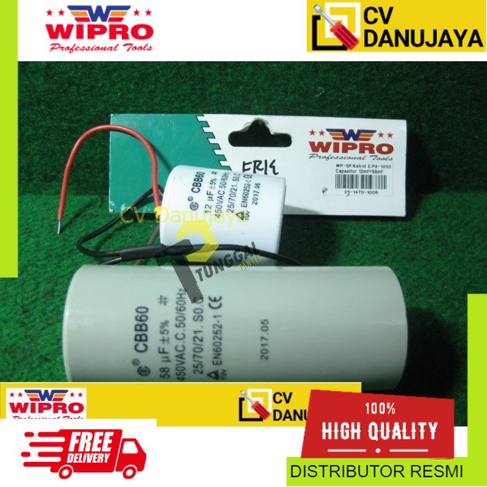 Kapasitor Katrol Electric Hoist Wipro PA 1000