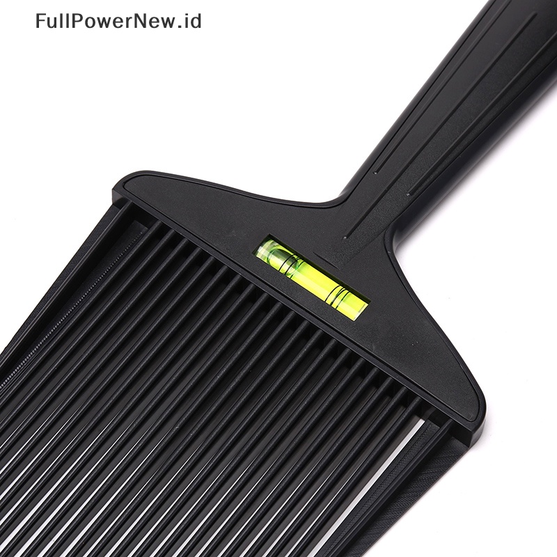 Power Profesional Hair Trimming Flat Comb Pria Hairdressing Clipper Flattoper Comb ID