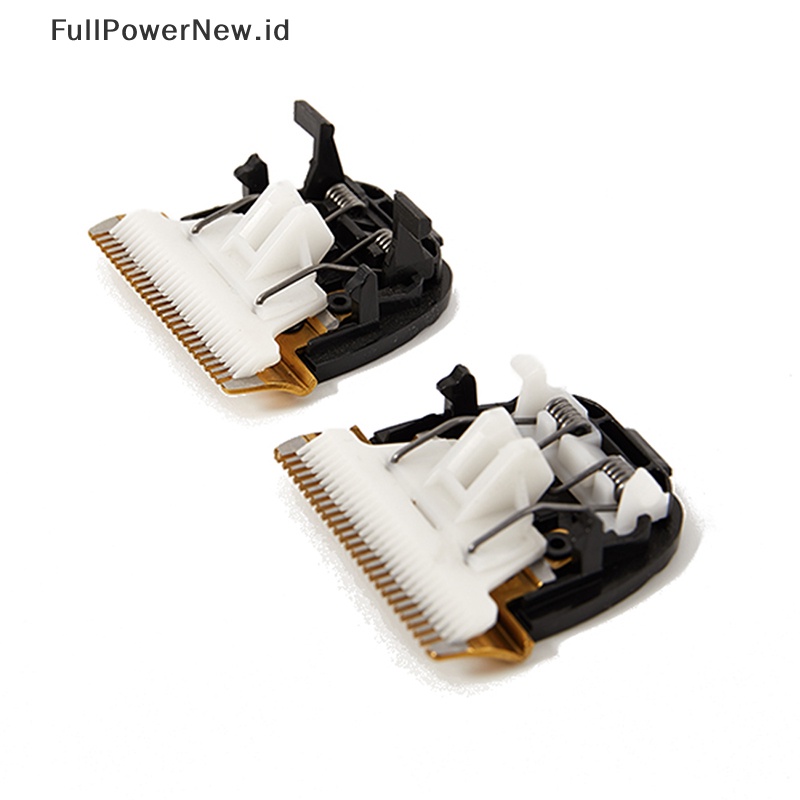 Power Ceramic Titanium Pengganti Clipper Blade Cutter Trimmer Head Universal Fitg ID
