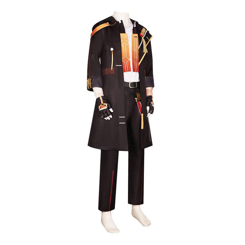 【Wetrose】 Ready Stock Honkai: Star Rail Hero Trailblazer Caelus Man Pria Cosplay Costume Kostum Baju Set