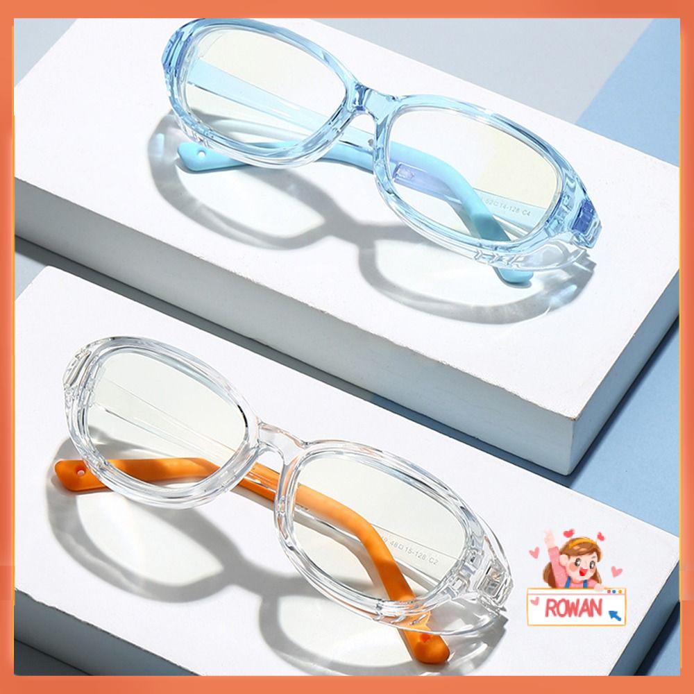 R-flower Kids Goggles Anak Laki-Laki Perempuan Blue Light Blocking Pelembab Kacamata Miopia