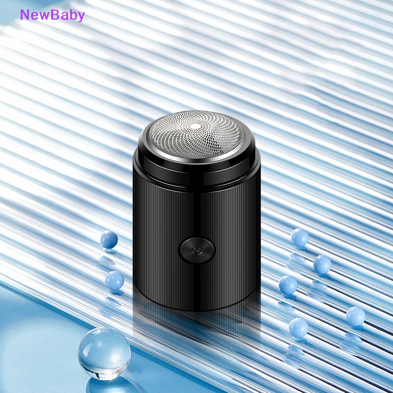 Newbaby USB Rechargeable Mini- Alat Cukur Elektrik Portable Untuk Pria r Home Travel ID