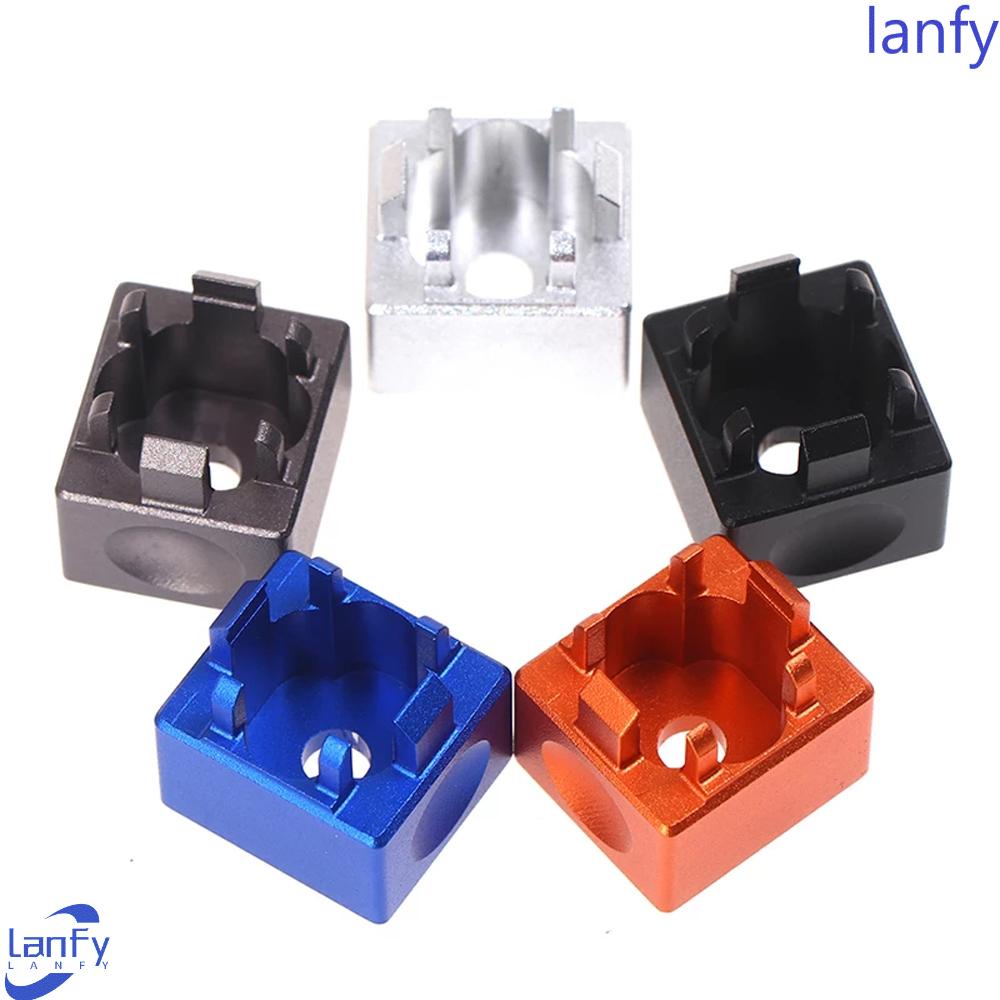 Lanfy Alat Tes / Pembuka Tombol Keyboard Mekanikal Gateron Cherry Bahan Metal Warna Hitam