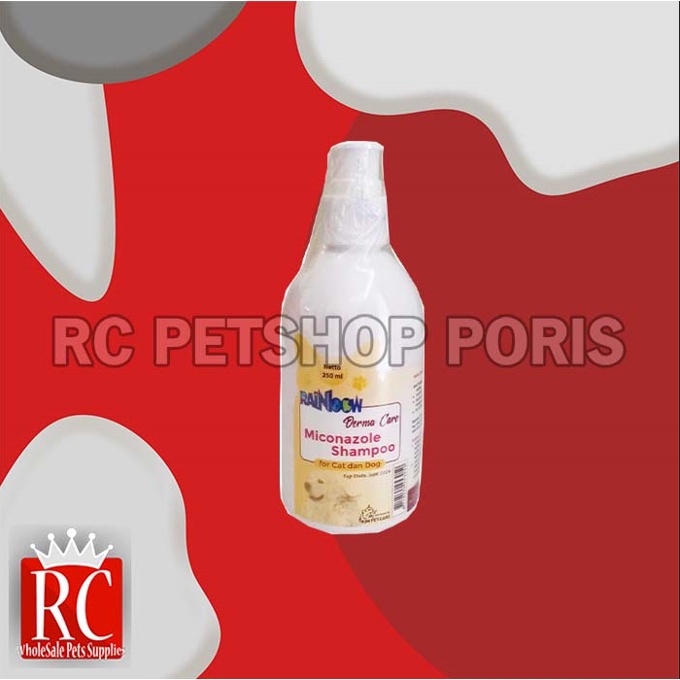 Rainbow Shampoo Kucing Cat Shampoo anti Jamur miconazole 250ml