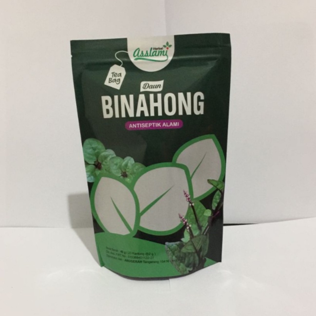 

Teh Celup Daun Binahong - teh Celup herbal Daun Binahong