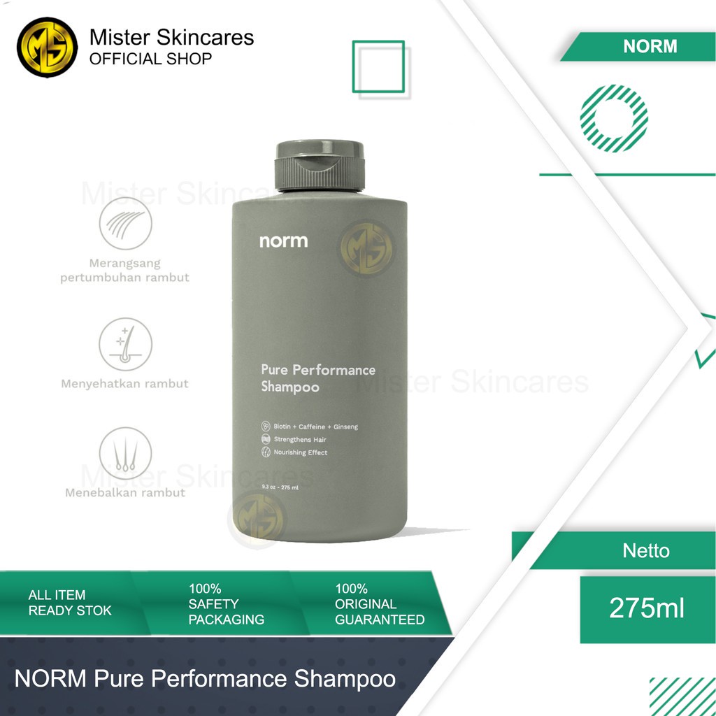 NORM Pure Performance Shampoo 275ml