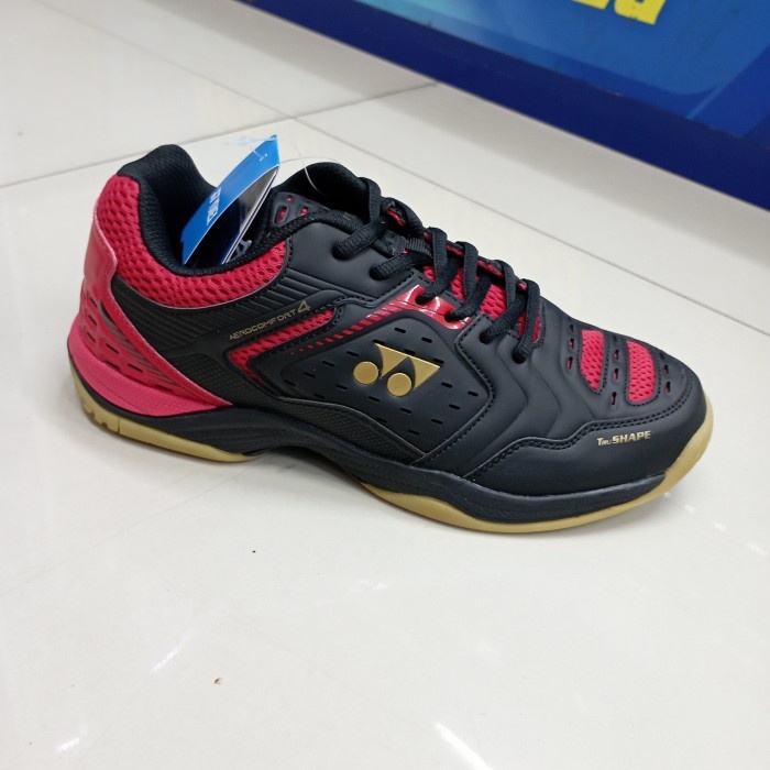 Sepatu Batminton Aero Comfort 4 (Red-Black)