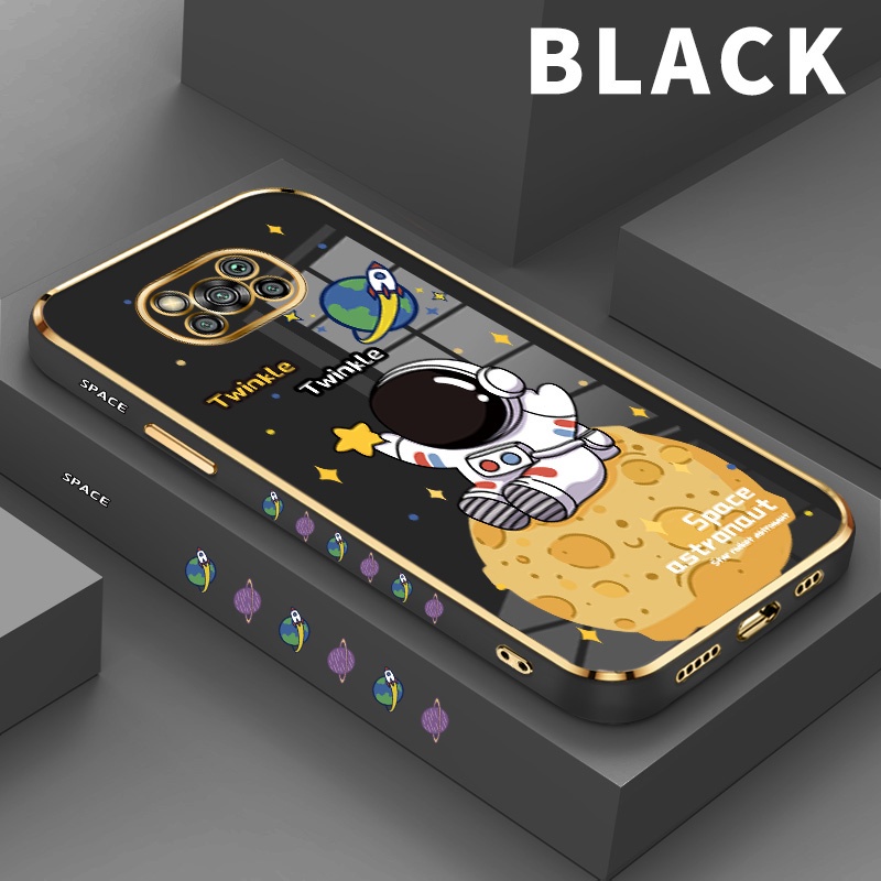 Case Casing Hp For Poco X3 Pro NFC GT M3 M4 Pro 4G For Redmi Note 10 Pro 5G China Softcase Astronot 