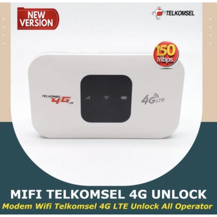 MIFI ROUTER TELKOMSEL MOBILE WIFI HOTSPOT PORTABLE MODEM SPEED 4G LTE - MIFI K300