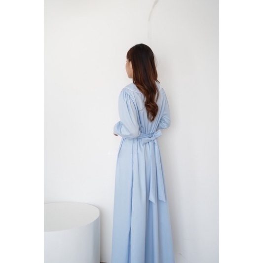 BEFAST - ZRX OOTD WANITA DRESS ARISYA / DRESS SEULBI / LongDress Wanita Keluaran Terbaru / Fashion Ala Wanita Korean Style / Dress Maxy Lengan Panjang / Outfit Wanita Kondangan / Pakaian Casual Wanita Remaja ABG / Dress Polos Formal