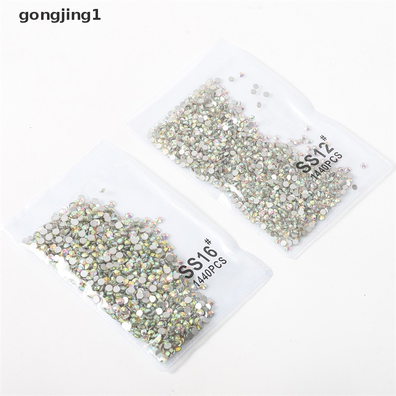 Ggg 1440Pcs Batu Nail Art Kristal Berlian Imitasi Flatback Untuk Nail Art DIY Manicure ID