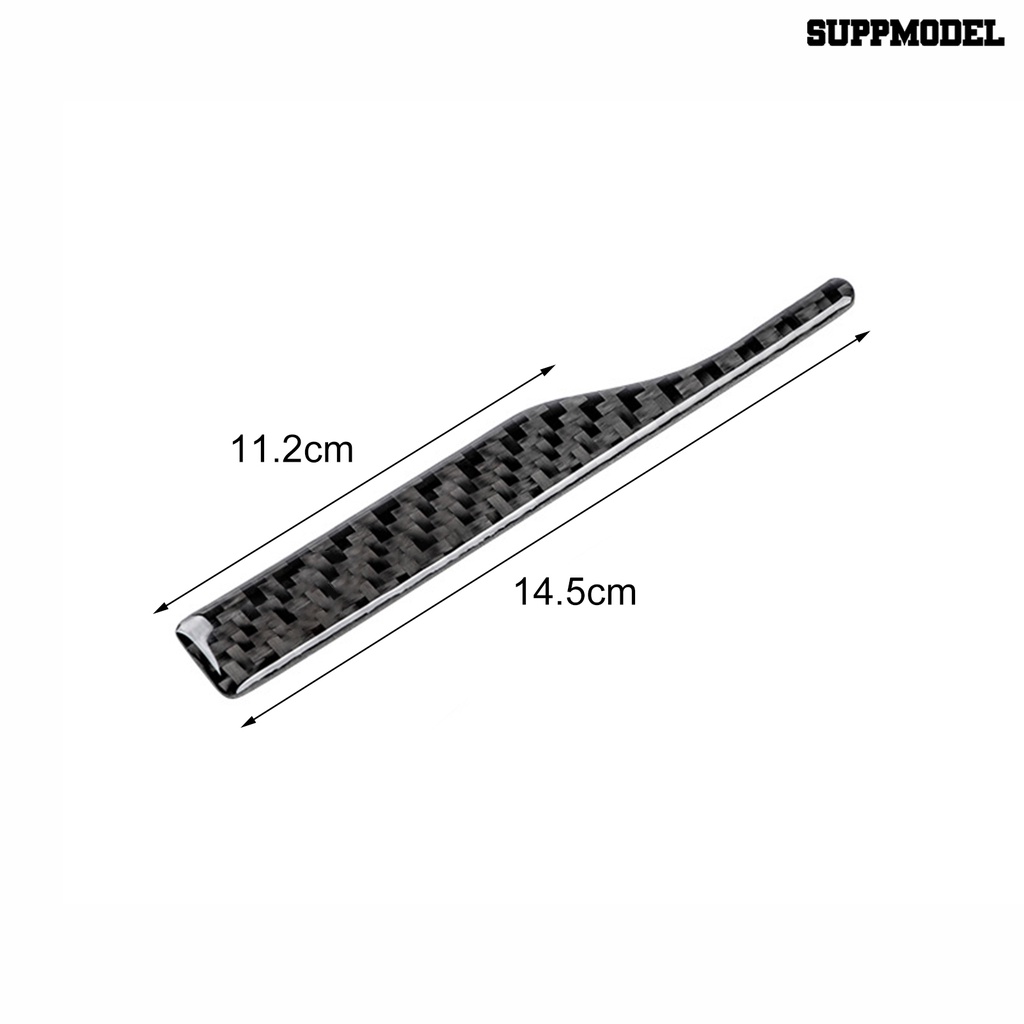 [SM Auto] 2Pcs Stiker Mobil Anti-Tabrakan Strip Serat Karbon Kaca Spion Anti-Gosok Lis Untuk Audi A4L A6L A5 Q2L