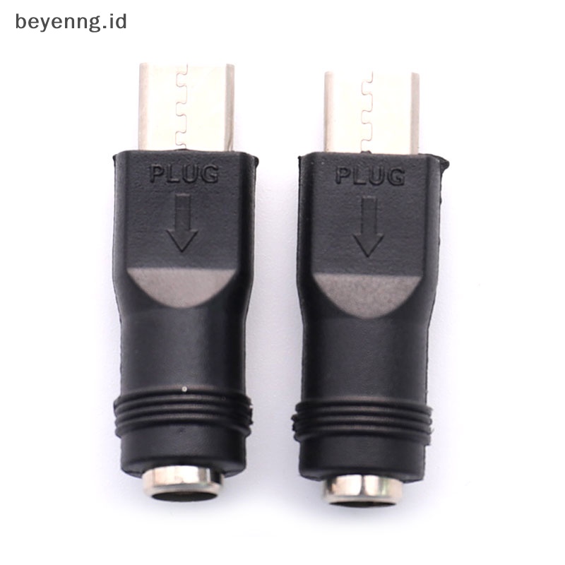 Beyen DC Power Adapter Converter 5.5x2.1mm Female Jack to USB Tipe C Male Connector ID