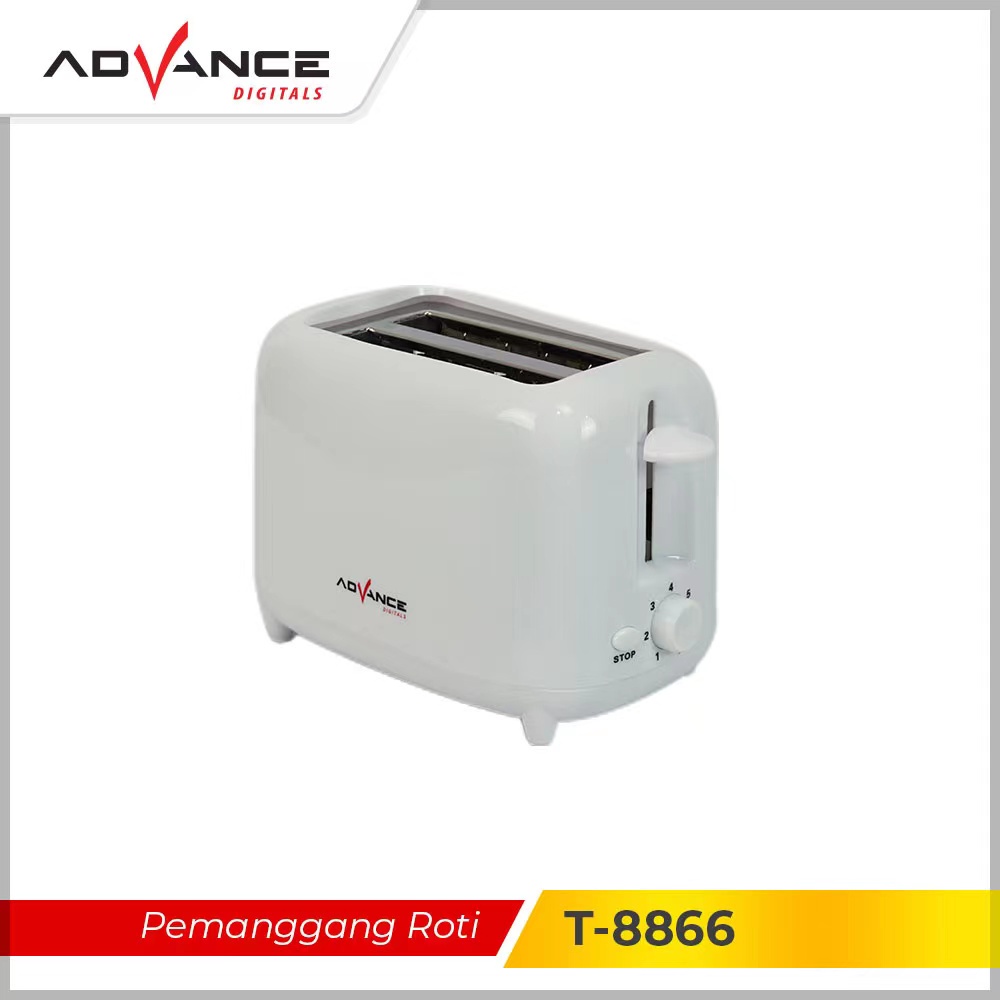 ADVANCE Toaster Pangganan Roti T-8866 | Garansi Resmi Advance 1 Tahun