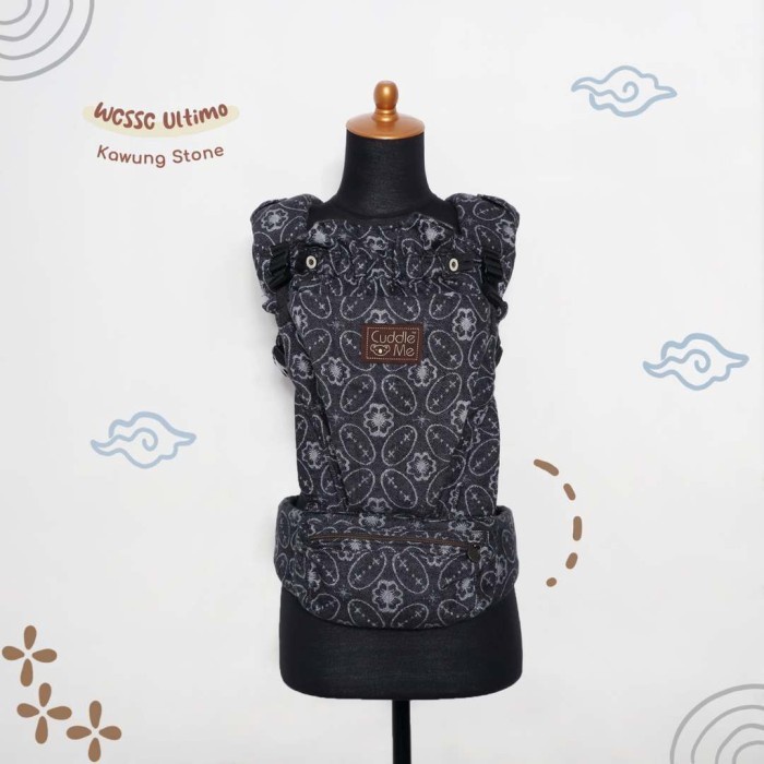 Cuddle me Ultimo WCSSC | Gendongan Bayi M shape - Kawung Stone