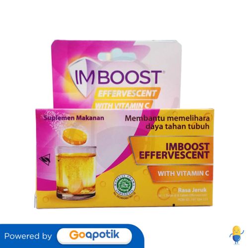 Imboost Rasa Jeruk Box 8 Tablet Effevescent