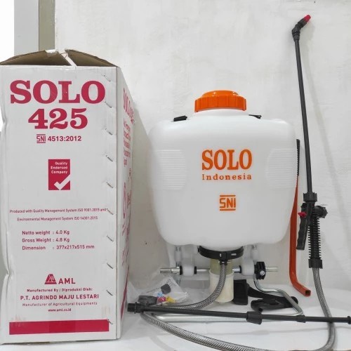 [CO] sprayer manual 15 liter SOLO 425 Semprotan Gendong Plastik SNI Ori