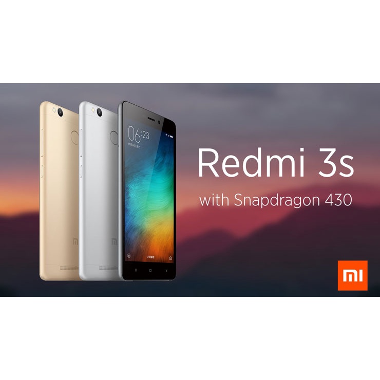 XIAOMI REDMI 3S 16GB 32GB ANDROID MURAH  BARU GARANSI