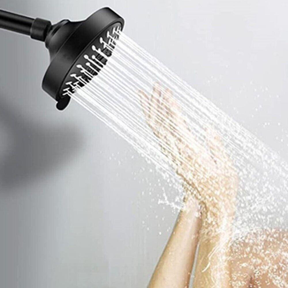 Shower Nozzle Populer Semprotan Atas Lima Kecepatan Dapat Diputar Shower Concealed