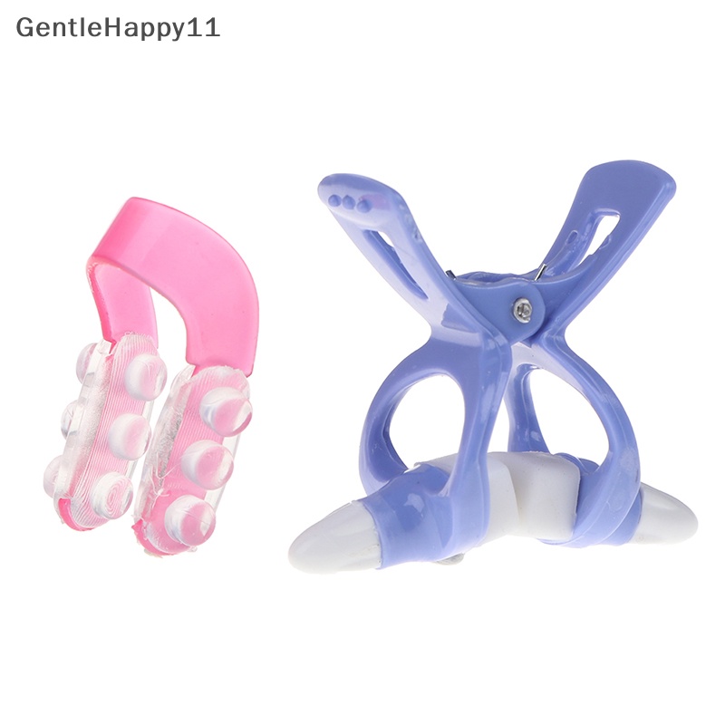 Gentlehappy 2Pcs Beauty Nose Up Shaping Shaper Lifg+Penjepit Penjepit Pelurus Jembatan id