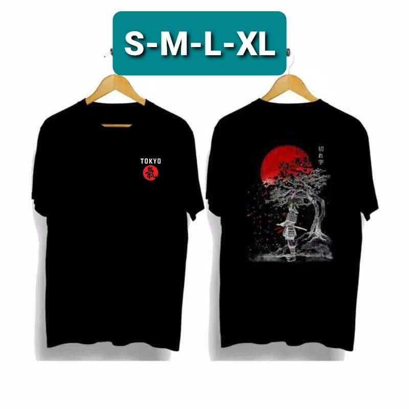 COD/DS2/ TSHIRT KAOS PRIA LENGAN PENDEK SAMURAI JAPAN/NINJA JAPAN KAOS DITSRO  ANIMASI JAPAN