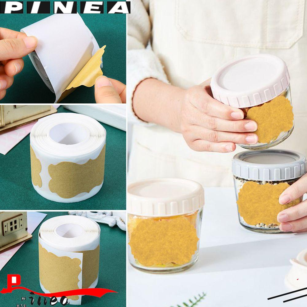 Nanas 150pcs/roll Label Stiker Dapur Selai Toples Bumbu Tag Botol