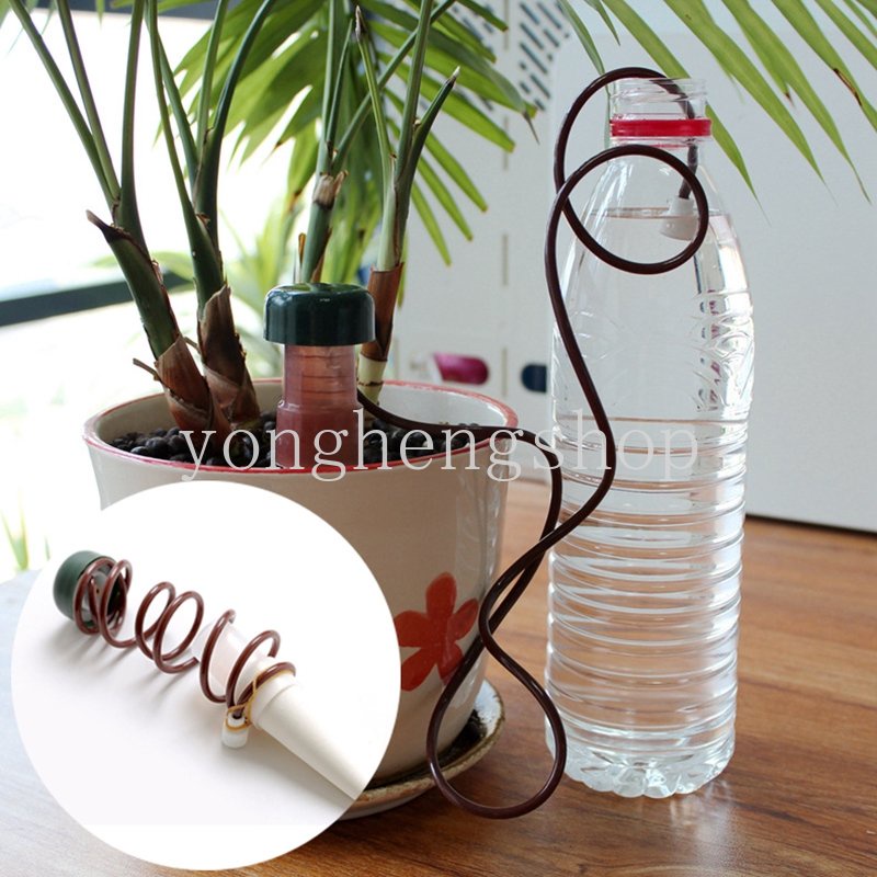 2pcs/set Taman Otomatis Self Watering Probes Indoor Auto Drip Penyiram Tanaman Paku Kreatif Berkebun Alat Pot Bunga Perangkat Tetes Sistem Irigasi