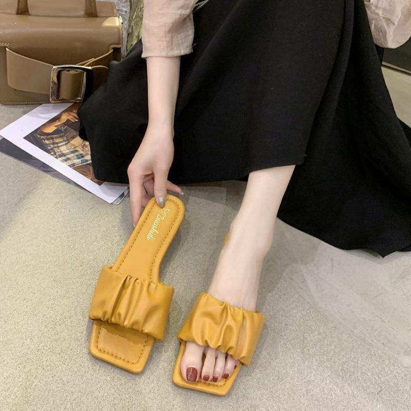 [JY] Sandal wanita Fashion Korea Sangat lembut anti licin