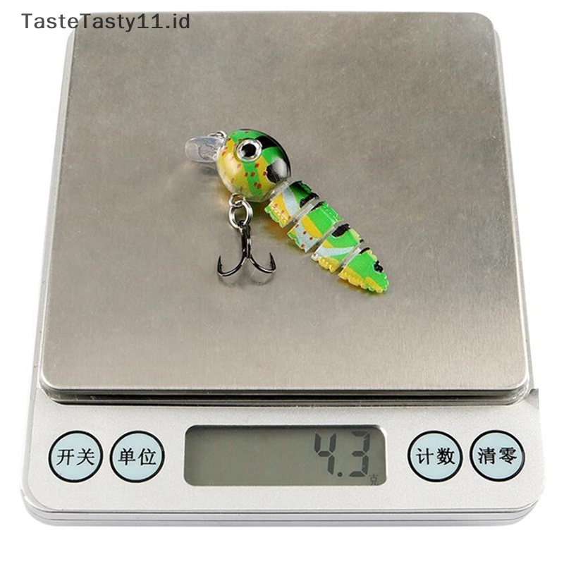 Tastetasty Bass bionic Animasi 5 segmented bionic sinking.