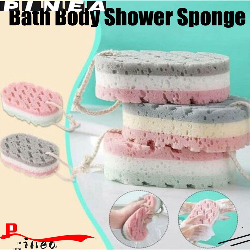 Spons Gosok Nanas Penghilang Kulit Mati Exfoliator Spa Scrub Mandi Body Shower Sponge