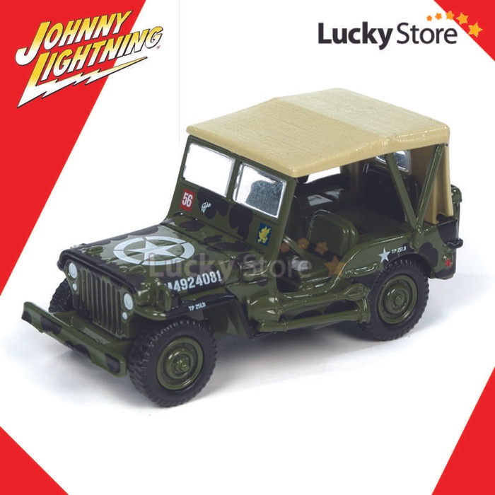 Johnny Lightning MGG WWII Jeep Willys MB Version A