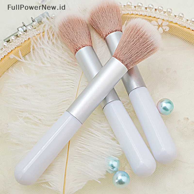 Power 3Pcs Set Kuas Makeup Profesional Foundation Blusher Brush Makeup Kosmetik ID