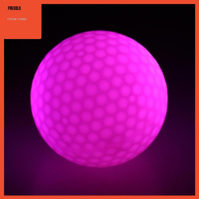 [Predolo] Bola Golf LED Light-up Warna Putih Untuk Bermain