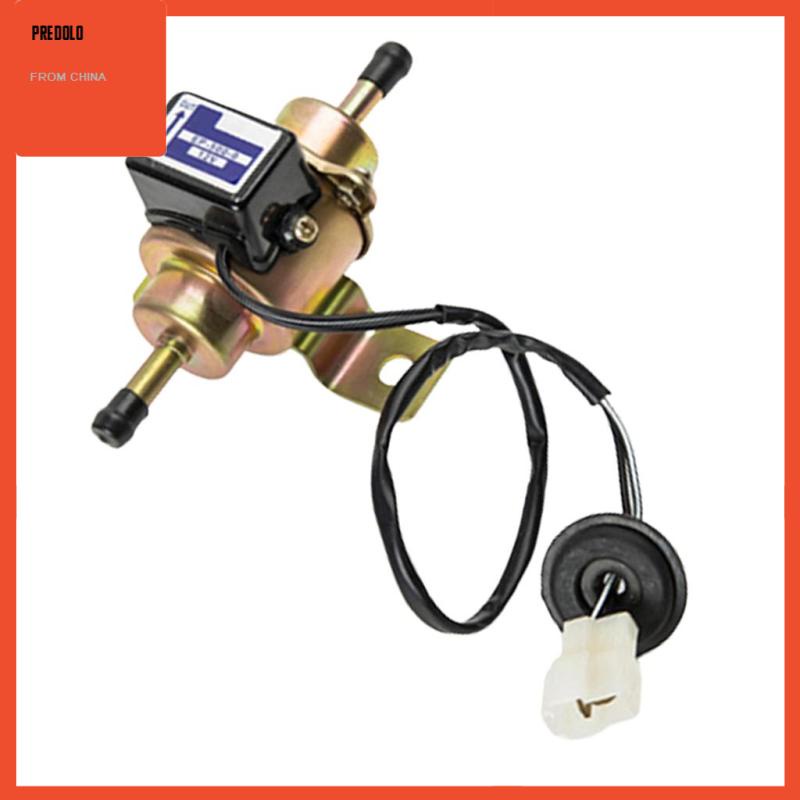 [Predolo] Pompa Bahan Bakar Elektrik Tekanan Rendah Inline Gas Universal 12V 4-7PSI 70L/H