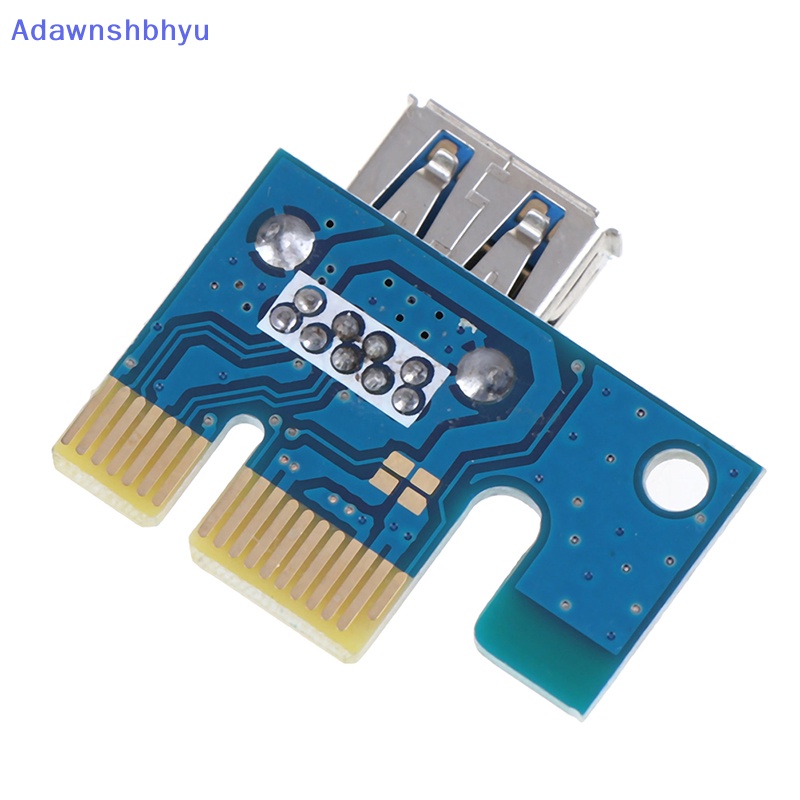 Adhyu USB 3.0 PCI-E 1X Ke 16X Kabel Ekstensi Tambang PCI-E Dipanjangkan Line Card Adapter ID