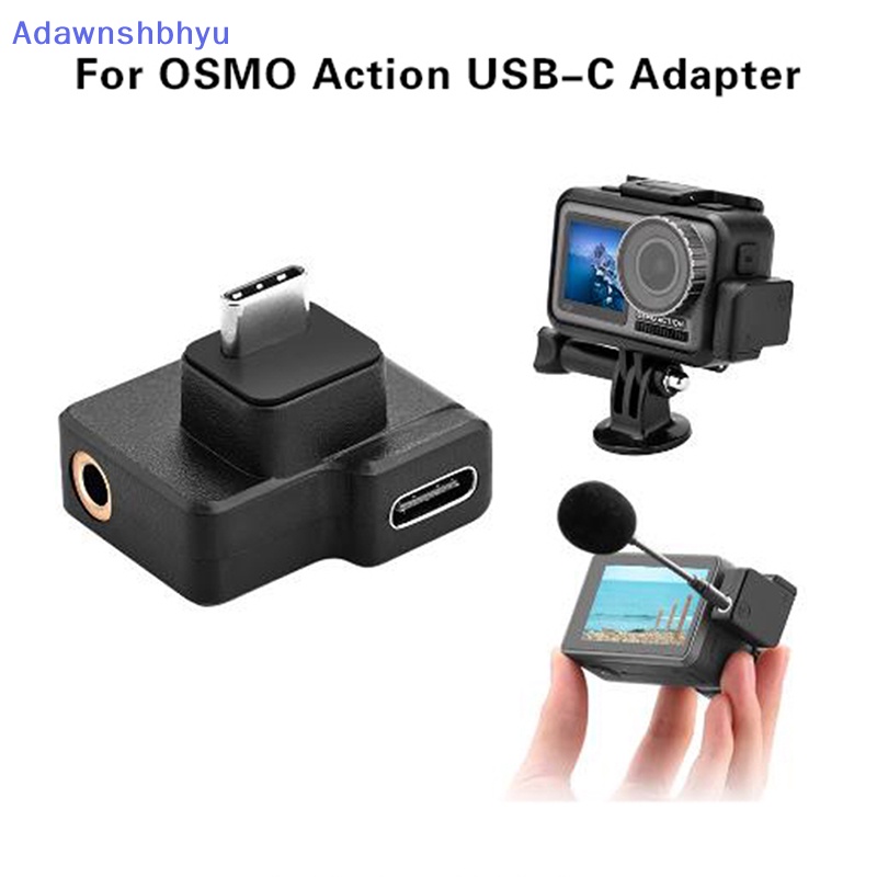 Adhyu Original DJI CYNOVA OSMO Action Dual 3.5mm USB-C Adapter Untuk Kamera Action OSMO  Id