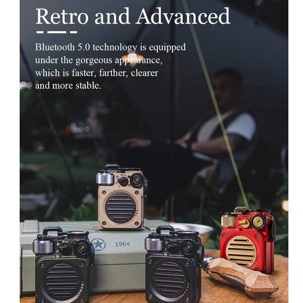 MUZEN Wild Mini Speaker Bluetooth Portabel Luar Ruangan Kasar